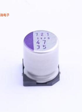 35SVPD47M -[原装固态电容SMD,D10xL12.7mm