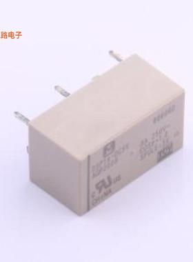 DSP1A-DC5V -[原装RELAY GEN PURPOSE SPST 8A 5V插件,11x20.2mm