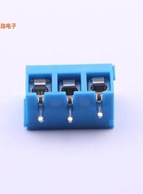 DB301V-5.0-3P-BU-S -[原装螺钉式接线端子插件,P=5mm