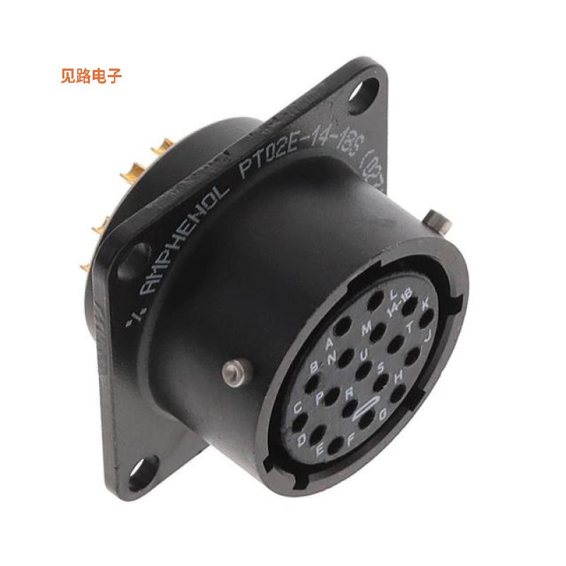 PT02E-14-18S(027) -原装[PT 18C 18#20 SKT RECP插座，母型插口