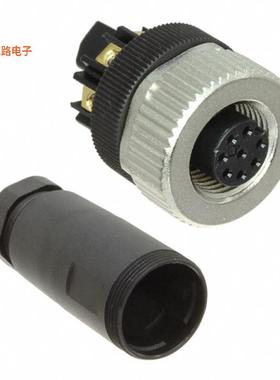 1200710031 -原装[CONN PLUG FMALE 8POS GOLD SCREW插头，母插口