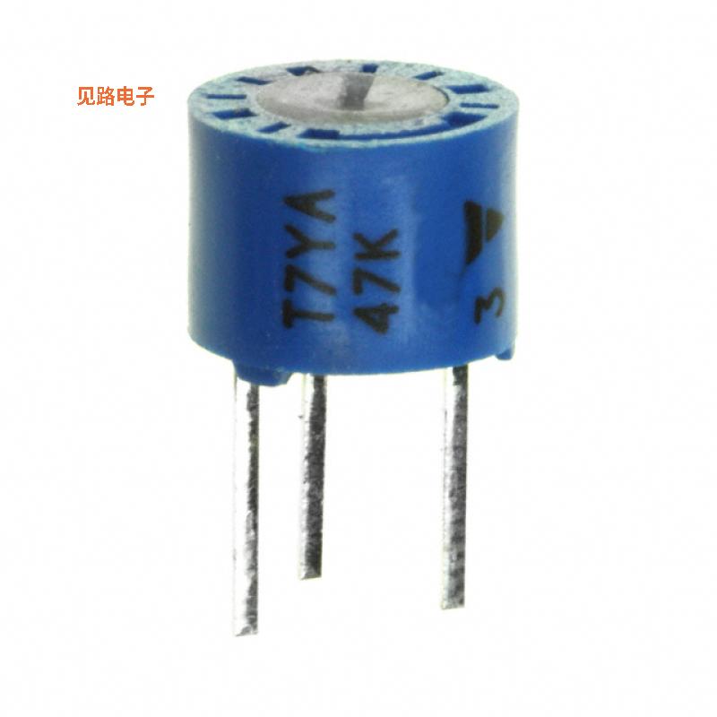 T7YA473MB40 -原装[TRIMMER 47K OHM 0.5W PC PIN TOP47 kOhms