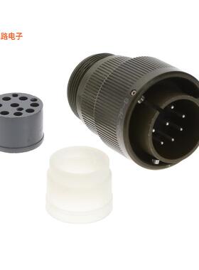 CA3106F20-7P-B -原装[CONN PLUG W/PINS 8POS插头，公引脚