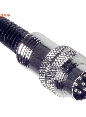 SD-80LP -原装[CONN PLUG MALE DIN 8P SOLDER插头，公引脚