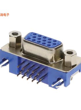 K61X-E15S-NJ-VESA -[全新CONN D-SUB HD RCPT 15P R/A SLDR]