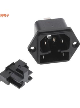 4304.6020 -原装[PWR ENT MOD RCPT IEC320-C14 PNLIEC 320-C14
