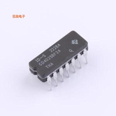 CD4025BF3A -[原装逻辑门CDIP(J)-14
