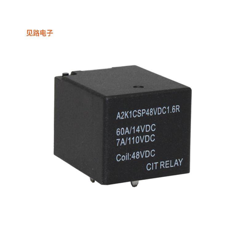 A2K1CSP48VDC1.6R -原装[RELAY AUTOMOTIVE SPDT 60A