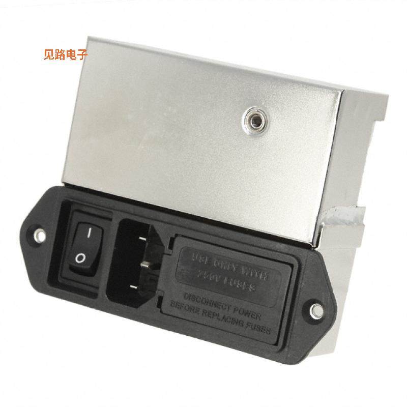 6609131-7 -原装[PWR ENT MOD RCPT IEC320-C14 PNLIEC 320-C14