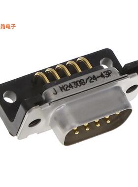 M24308/24-43P -原装[CONN D-SUB PLUG 9POS R/A SOLDERD-Sub
