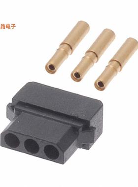 M80-8980305 -原装[CONN RCPT 3P CRIMP 24-28AWG GOLD插座