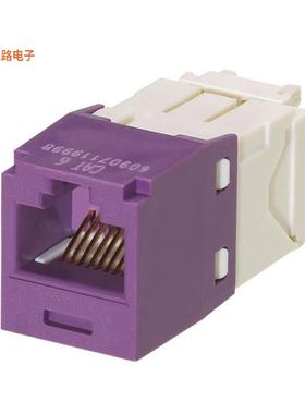 CJ688TGVL-24 -原装[MINI-COM MODULE, CAT 6, UTP, 8 P插孔