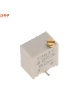 TS63Y503KT20 -原装[TRIMMER 50K OHM 0.25W GW TOP ADJ50 kOhms