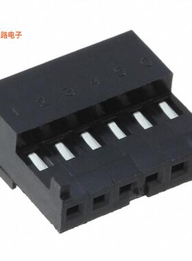 3-644083-6 -原装[CONN RCPT 6POS IDC 22AWG TIN插座