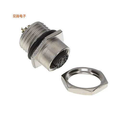 M12A-10PFFS-SH8001 -原装[M12 PANEL SOLDER CONN插座，母型插口