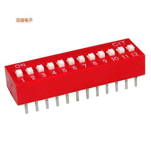 KG12E -[全新SWITCH SLIDE DIP SPST 0.025A 24V]