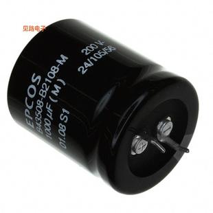 ALUM CAP 1000UF 20% SNAP B43508B2108M000 200V 原装