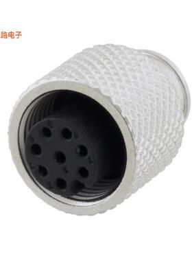 M128AF-MLD -原装[M12 8P A-CODE FEMALE CONNECTOR