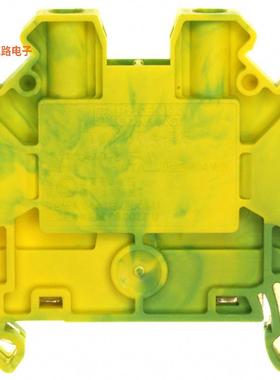 3044128 -[全新接线 1x2Pin 自由悬挂 黄绿壳体]