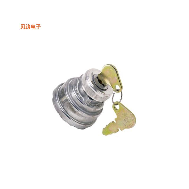 956-9100 -[全新SWITCH KEYLOCK 4POS 5A 12V]