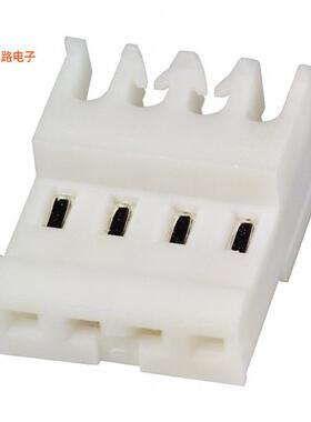 3-640621-4 -原装[CONN RCPT 4POS IDC 24AWG TIN插座
