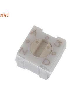 TS3YJ102MR15 -原装[TRIMMER 1K OHM 0.125W J LEAD TOP1 kOhms