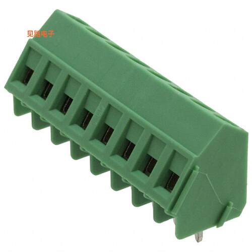 1733635 -[全新TERM BLOCK 8POS 55DEG 5.08MM PCB]