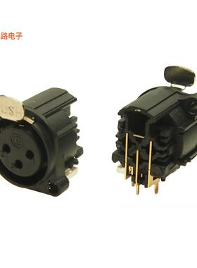 CP300297 -原装[XLR XNACF5/PC90/ECL插座，母型插口