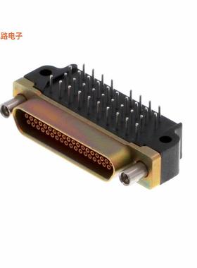 DCCM37SBSP -原装[CONN MICRO-D RCPT 37P VERT SLDRD 型，微型 D