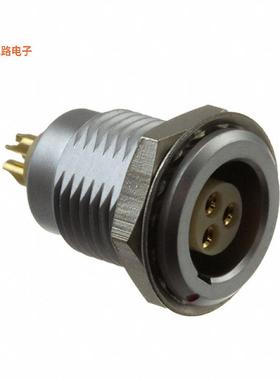 821B003-203RF01 -[全新CONN RCPT FMALE 3P GOLD SLDR CUP]