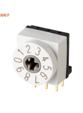 RDS3-10S-1012-RA-254-D -[全新SWITCH ROTARY DIP BCD 0