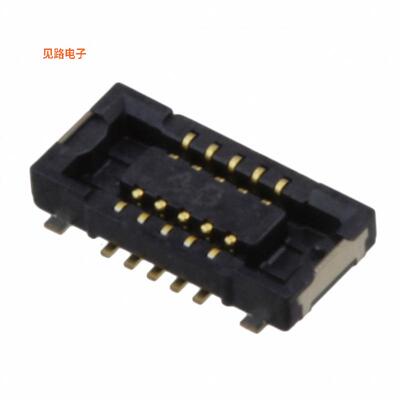 AXE510127A -原装[CONN SOCKET 10POS SMD GOLD插口，中央触点带