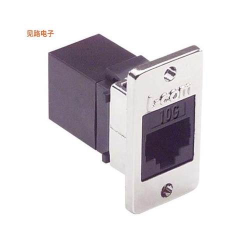 ECF504-C6A -原装[CAT 6A RJ45 PNL CPLR KIT插孔，8p8c（RJ45）