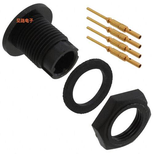 17880-4PG-300 -[全新CONN RCPT MALE 4POS GOLD CRIMP]
