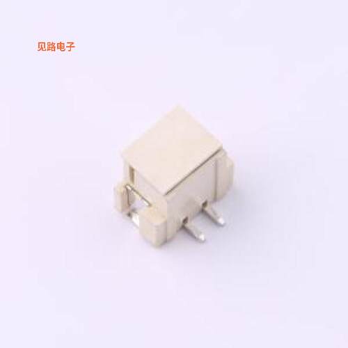 D254F2L1-2W2P43 -[XH2.54 1x2P 立贴SMD,P=2.5mm线对板针座