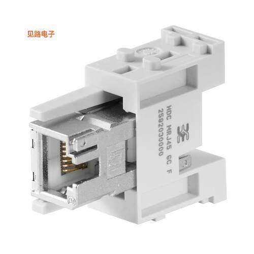 2592230000 -原装[MODULE,PLUG INSERT,EIA/TIA T568B模块，RJ45