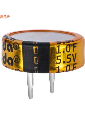 CE5R5105CF-ZJ -[全新CAP 1.0F -20% +80% 5.5V T/C]