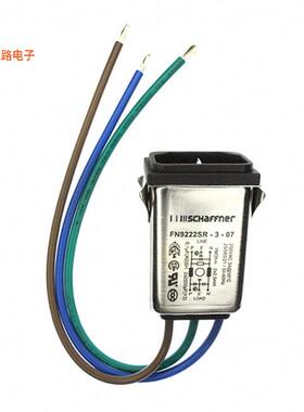 FN9222SR-3-07 -[全新PWR ENT RCPT IEC320-C14 PNL WIRE]