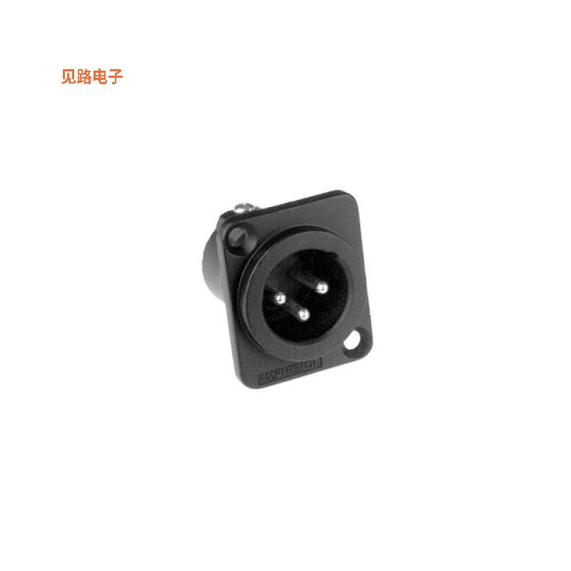 AC3MMDZBBULK -[全新METAL D TYPE FLANGE CHASSIS CONN]