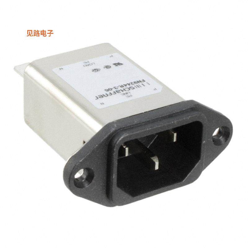 FN9244E-6-06 -[全新PWR ENT RCPT IEC320-C14 PANEL QC]