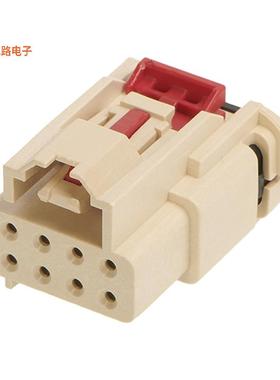 2059260111 -原装[MULTICAT RECPT W/CPA 8CKT, KEY B插座