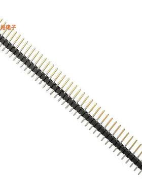 HDR100IMP40M-G-V-TH -[全新CONN HEADER VERT 40POS 2.54MM]