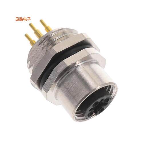 ALBKF12-FMBR5-S0 -[全新BULKHEAD CONN. M12 FRONT MT. 5-P]