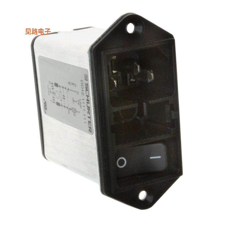 DD12.8111.111 -[全新PWR ENT MOD RCPT IEC320-C14 PNL]