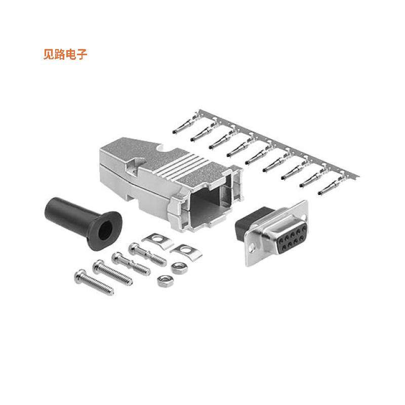 DCT-9FM-KIT -原装[CONN D-SUB RCPT 9POS CRIMPD-Sub