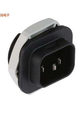 4312.0000 -原装[PWR ENT RCPT IEC320 PANEL QCIEC 32