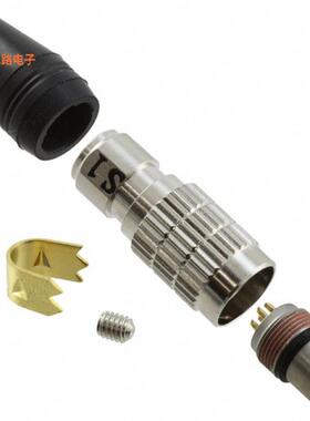 HR25-7TP-4S(72) -[全新CONN PLUG FMALE 4P GOLD SLDR CUP]