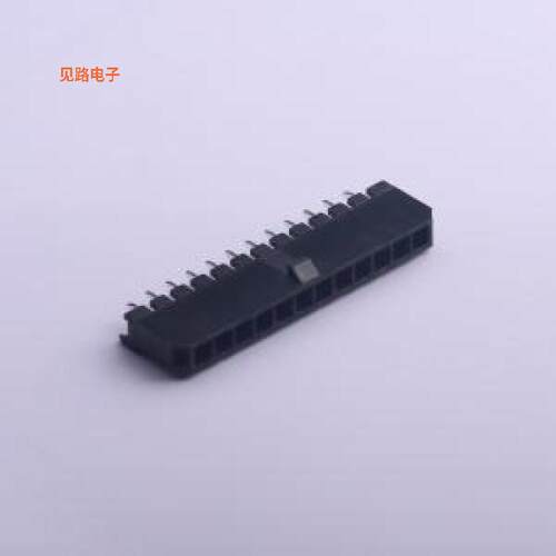 HX30001-12DA bk -[配套：HX30001-12P插件,P=3mm线对板针座
