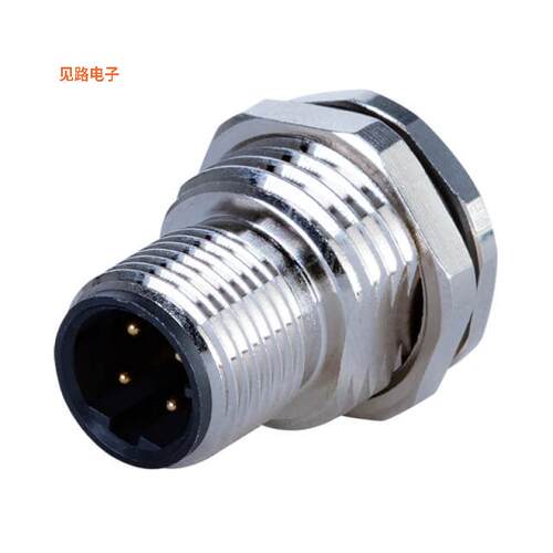 CDM1201-04D-MP-F16-67 -[全新M12 MALE PANEL MOUNT,PCB
