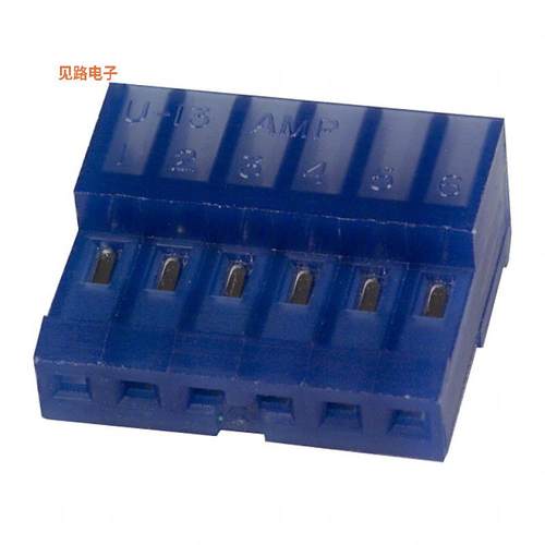 640442-6 -原装[CONN RCPT 6P IDC 26AWG TIN-LEAD插座